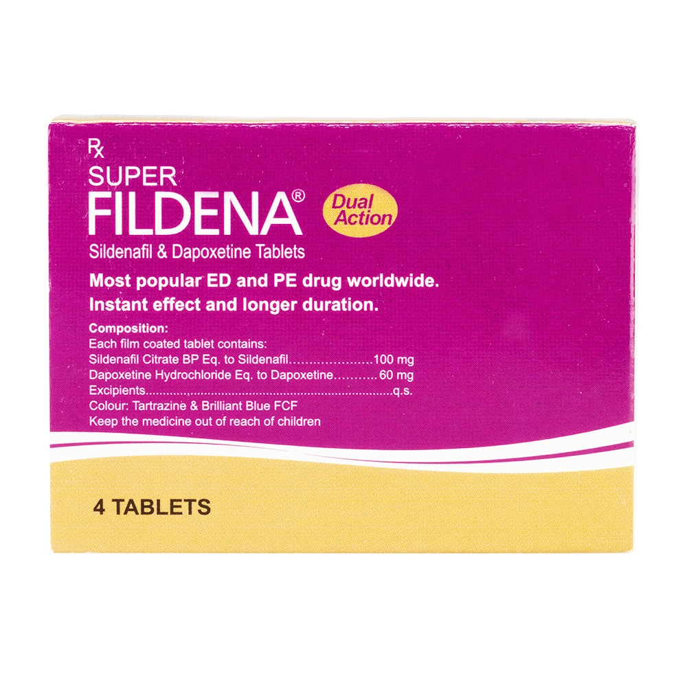 商品画像: スーパーフィルデナ100mg+60mg 【1箱4錠】