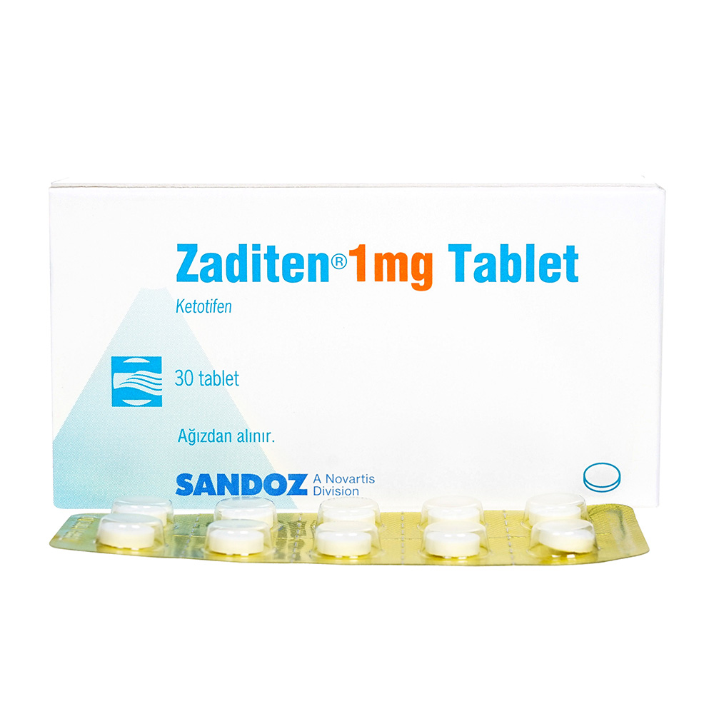 商品画像: ザジテン1mg 【1箱30錠】